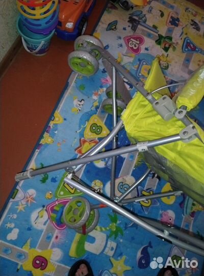 Коляска трость новая