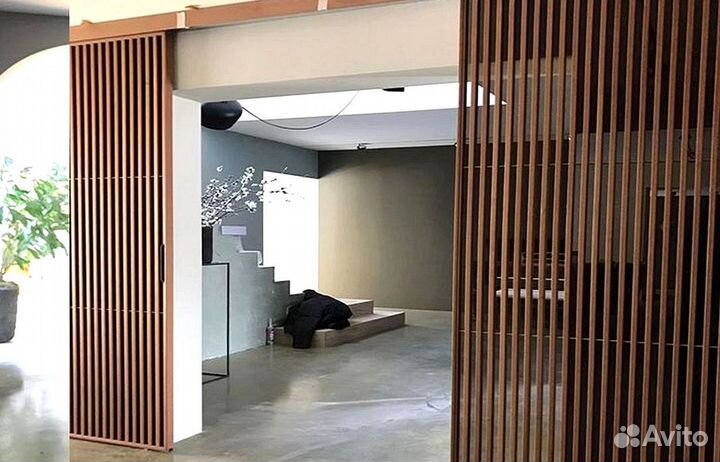 Сдвижные двери, перегородки