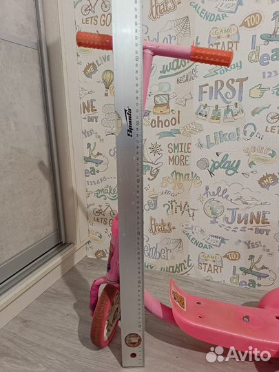 Самокат детский трехколесный бу