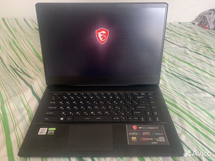 Мощный игровой ноутбук Msi GP66 leopard 3070