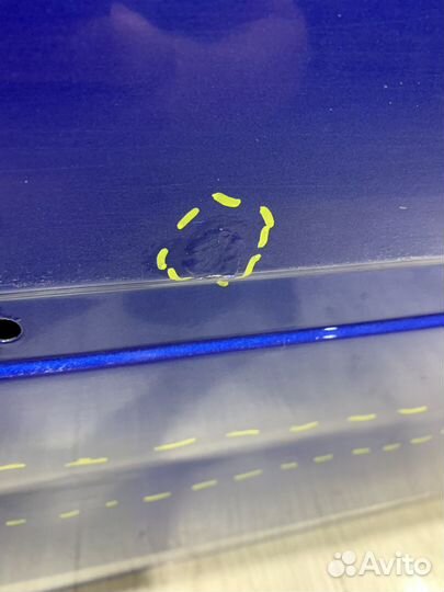 Дверь задняя боковая Renault logan Прав