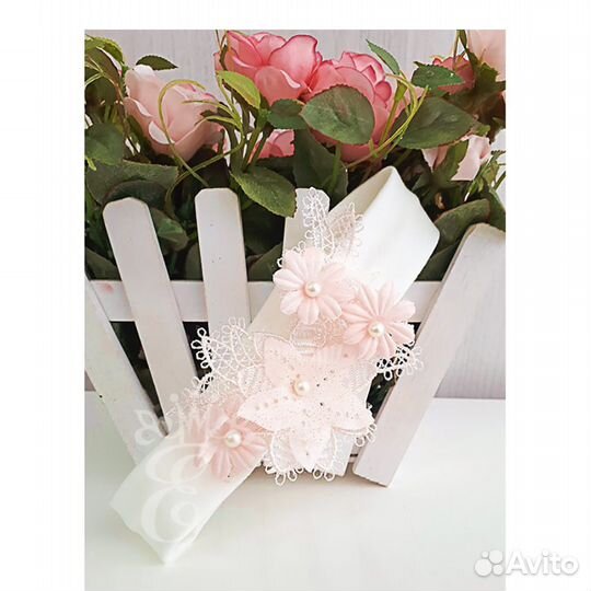 Комплект на выписку для девочки