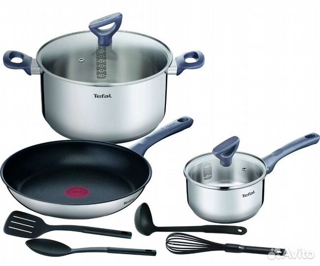 Кастрюля Tefal 5,3 литра Новая 2022