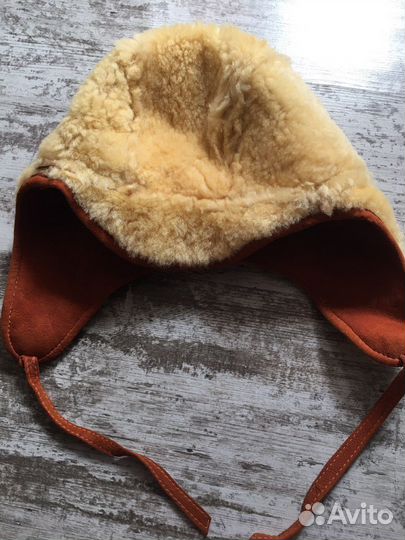 Шапка шлем для мальчика 52 54 зима