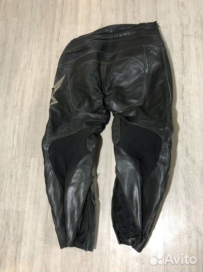Мотоштаны кожаные мужские alpinestars