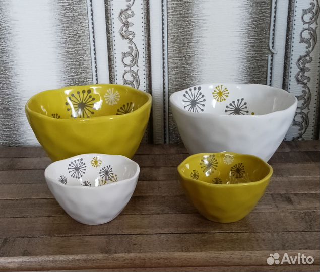 Набор керамических салатников