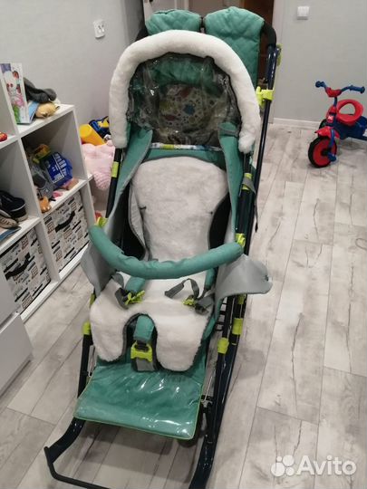 Санки коляска ника