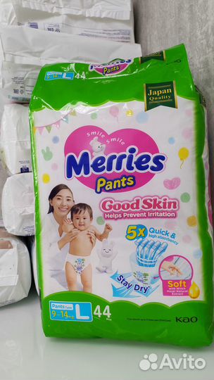 Подгузники и трусики Merries (M/L)