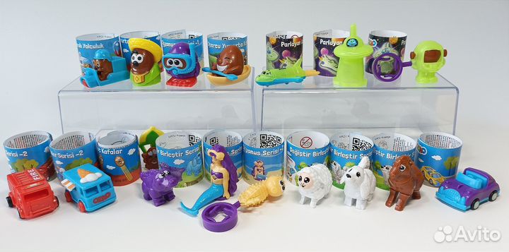 Ozmo. Игрушки из шоколадных яиц