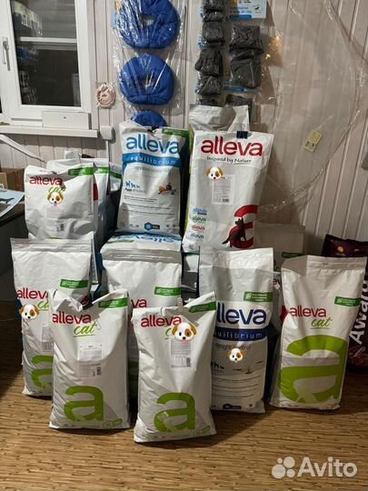 Корм для кошек alleva
