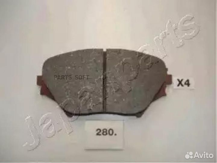 Japanparts PA280AF Колодки торм. дисковые Rav4 00