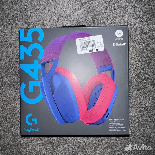 Новые Наушники logitech g435