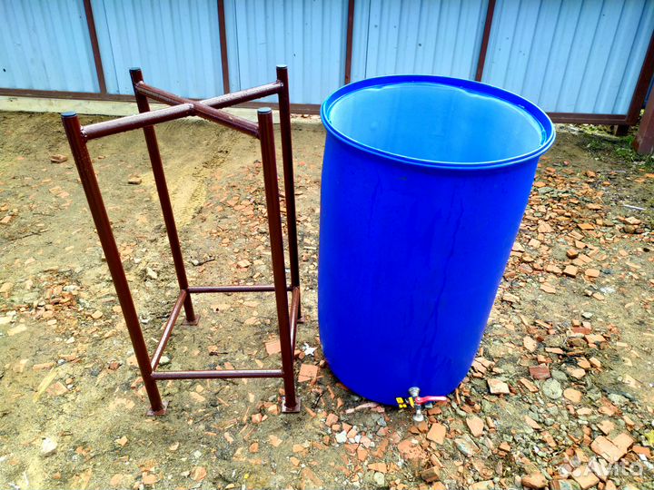 Бочка пластиковая с краном