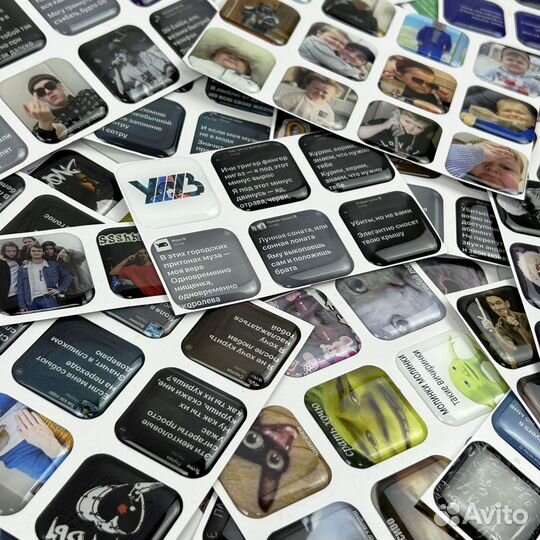 3D стикеры опт