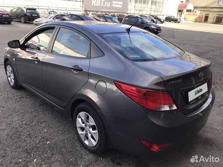 Hyundai Solaris 1.6 AT, 2015, 105 000 км