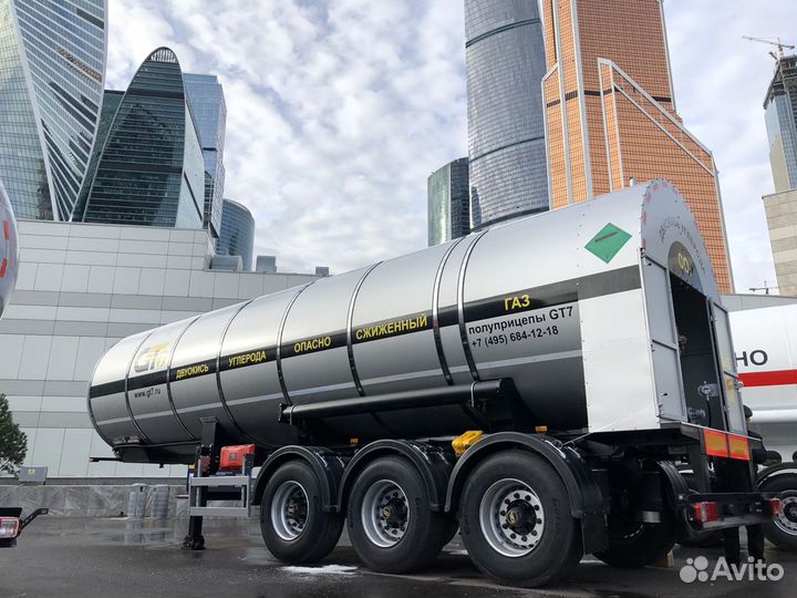 Полуприцеп газовоз GT7 ППЦТУ-19, 2023