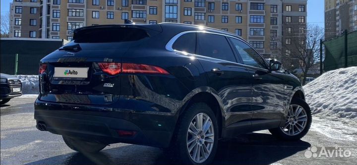 Jaguar F-Pace 2.0 AT, 2017, 200 000 км