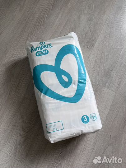 Трусики подгузники Памперс 3