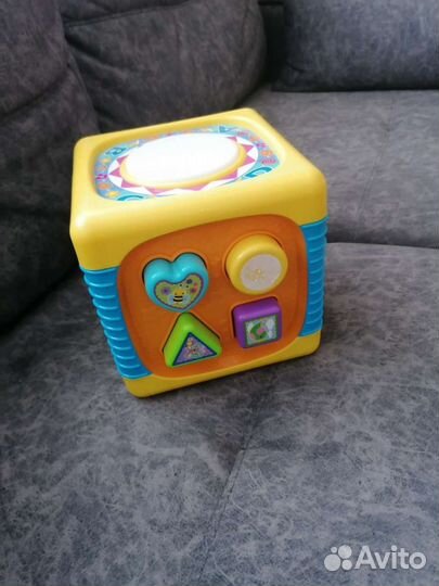 Развивающий кубик музыкальный