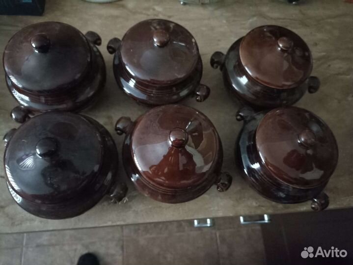 Горшочки для запекания керамические
