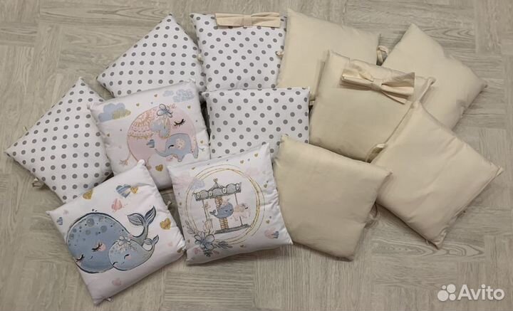 Новые бортики в кроватку