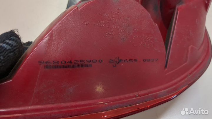 Фонарь (задний) Peugeot 308, 2010