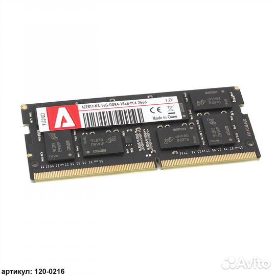 Оперативная память sodimm 16Gb Azerty DDR4 2666