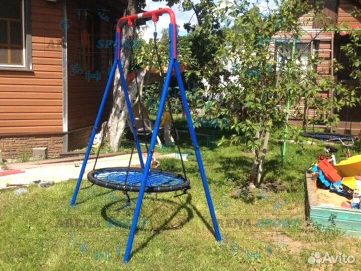 Детские качели уличные