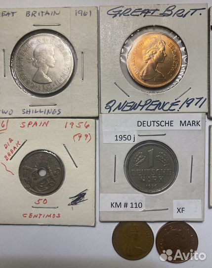 Иностранные коллекционные монеты