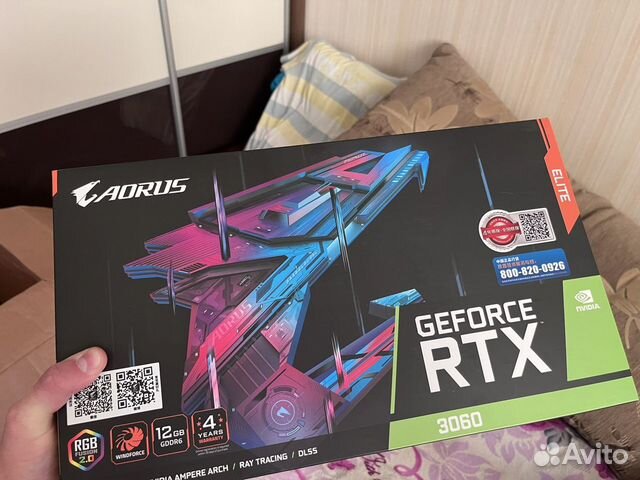 GeForce RTX 3060 Aorus elite