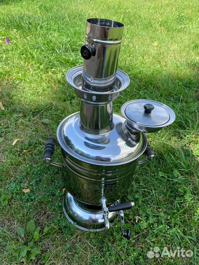 Турецкий самовар на дровах