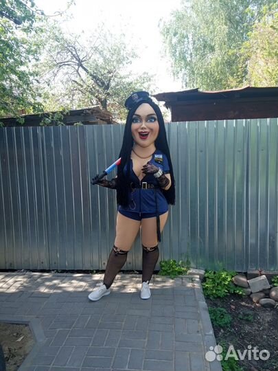 Шуточный стриптиз ростовая кукла Лейла и Ромарио