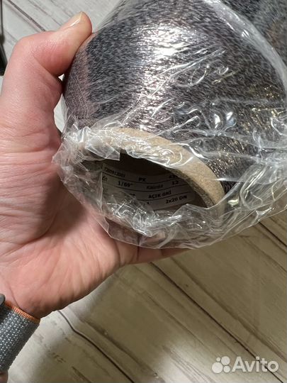 Пряжа в бобине люрекс 100