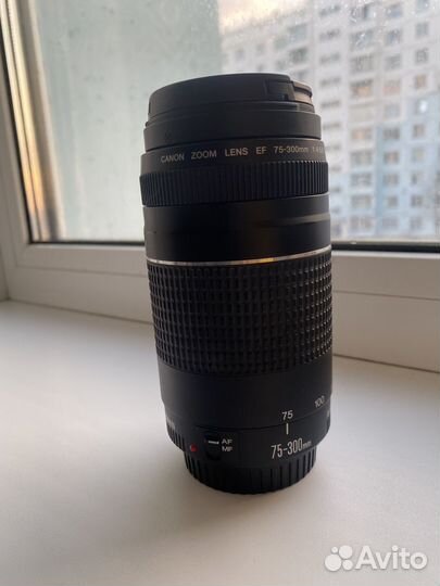 Объектив canon ef 75 300mm