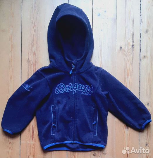 Флисовая толстовка, кофта с капюшоном Bergans