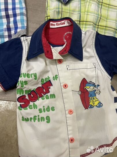 Рубашки на мальчика