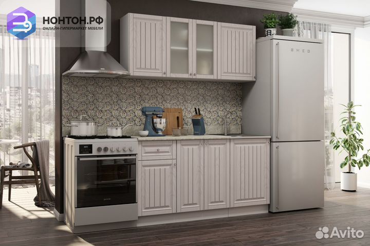 Кухня Хозяюшка 1.5 м мускат