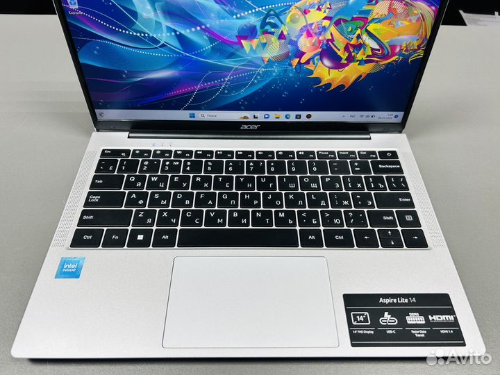 Ноутбук Acer Aspire Lite 14 8gb ddr5