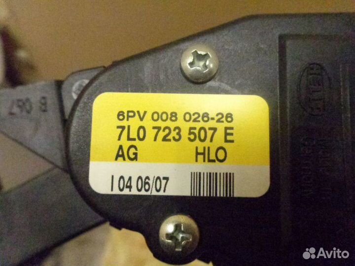 Педаль газа Volkswagen Touareg 7L BHK