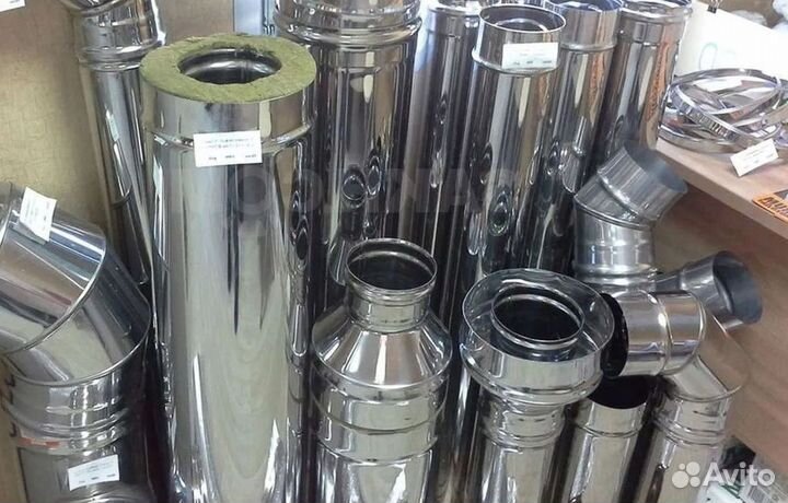 Дымоходы в наличии и на заказ