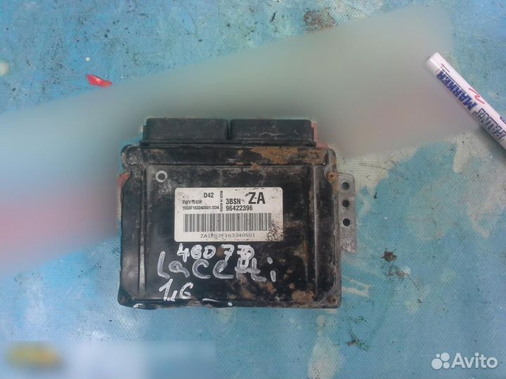 Блок управления двигателем Chevrolet Lacetti 2003