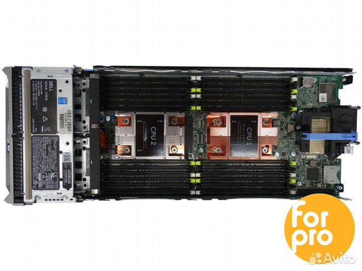 Лезвие dell M630 2xE5-2660v3 512GB, SATA