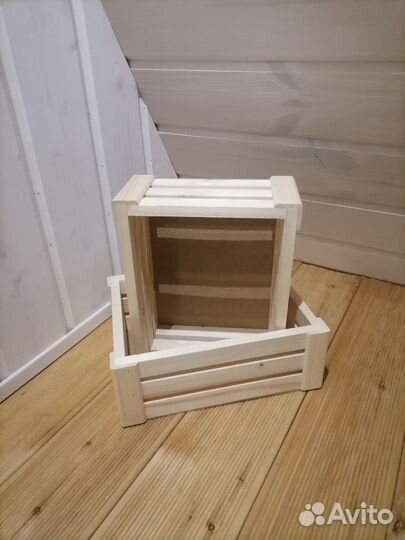 Ящик деревянный