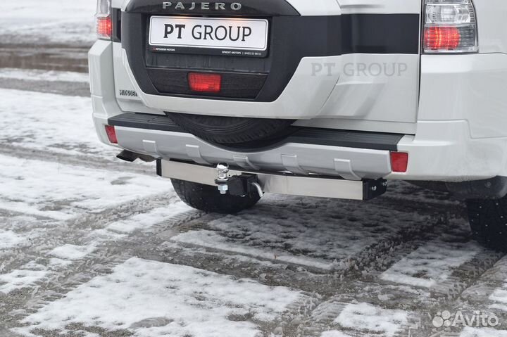 Фаркоп Mitsubishi Pajero. С сертификатом