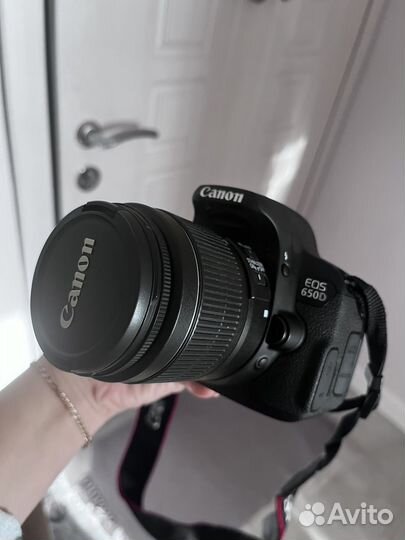 Зеркальный фотоаппарат canon 650d
