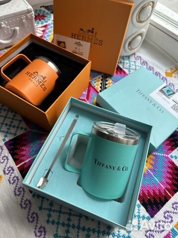 Термокружка dior hermes Tiffany