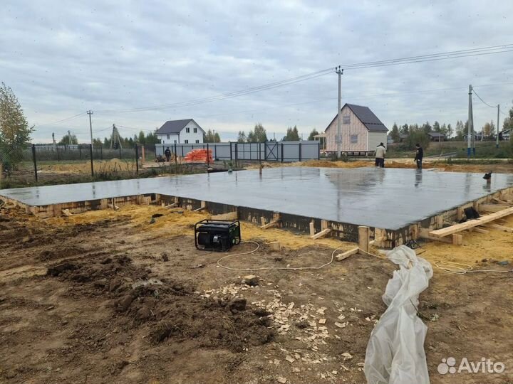 Строительство фундаментов, профессионально