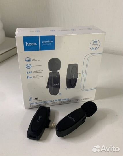 Петличный микрофон hoco