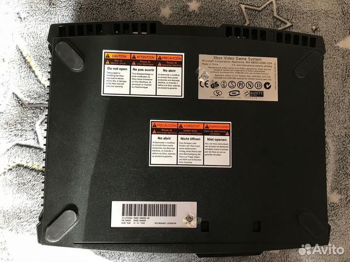 Xbox original limited edition с коробкой