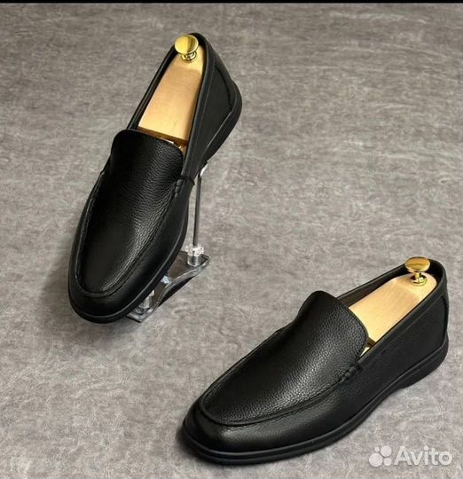 Лоферы из натуральной кожи